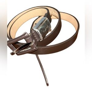 NWOT | Calvin Klein Men’s Brown Faux Leather Belt | SZ Large